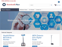 Tablet Screenshot of boardwalkplace.com